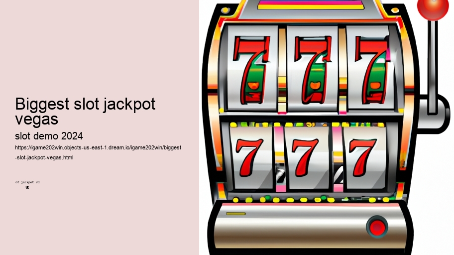 largest slot machine jackpot in las vegas